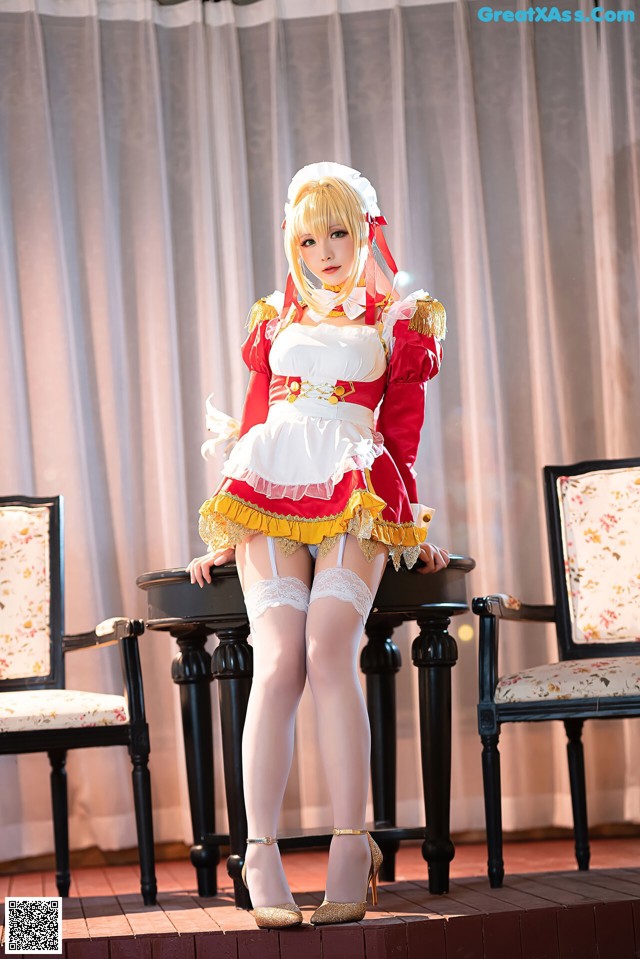 [Hoshilily 星之迟迟] Nero Claudius Maid ネロ・クラウディウス No.57d2bc